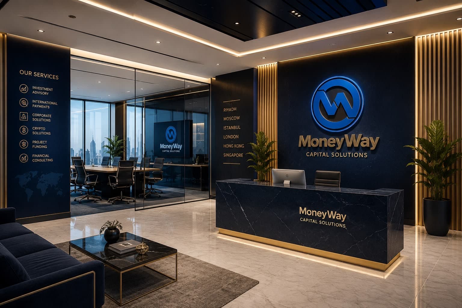 Офис MoneyWay Capital Solutions в Дубае